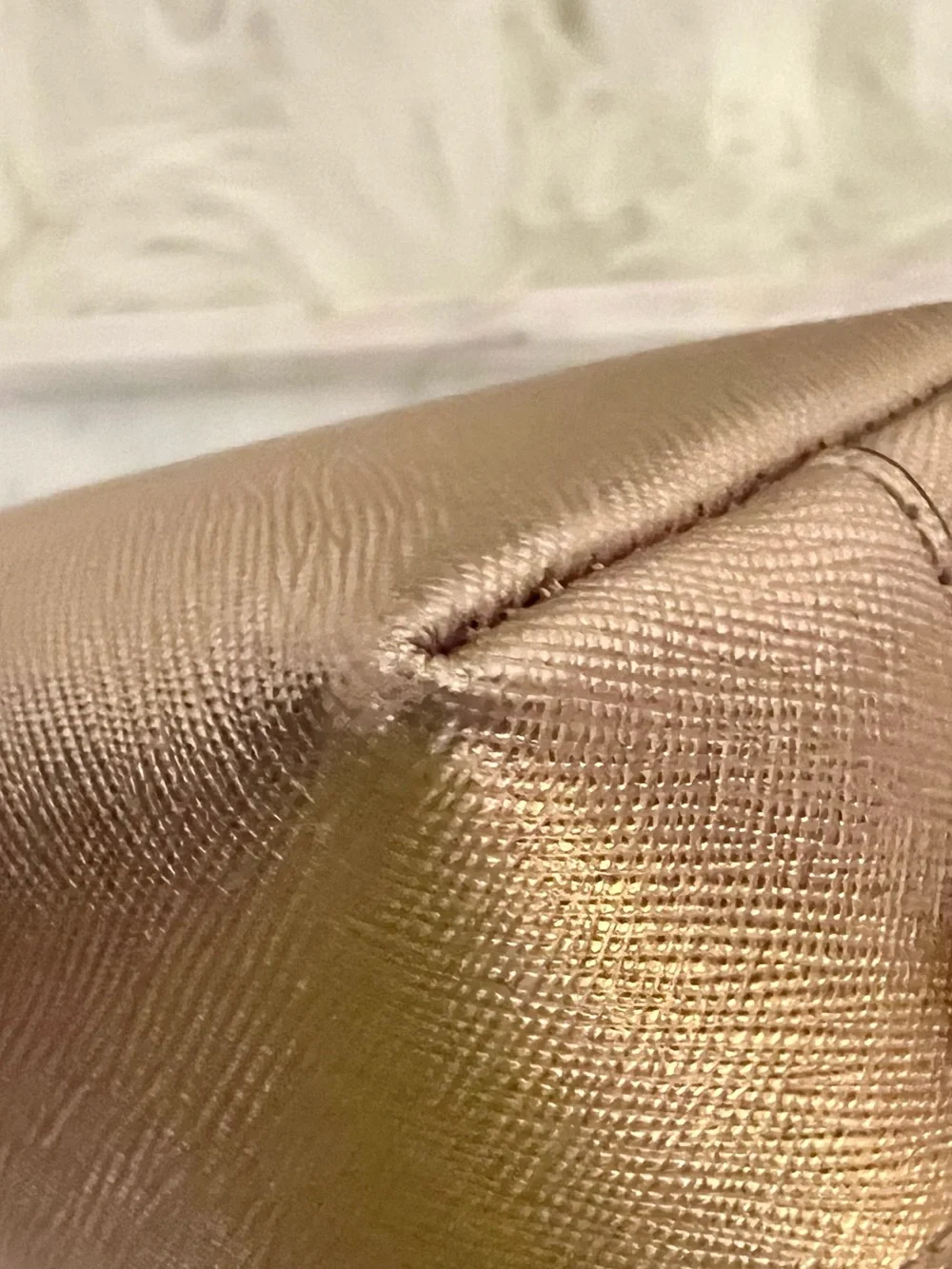 Tory Burch sleek metallic